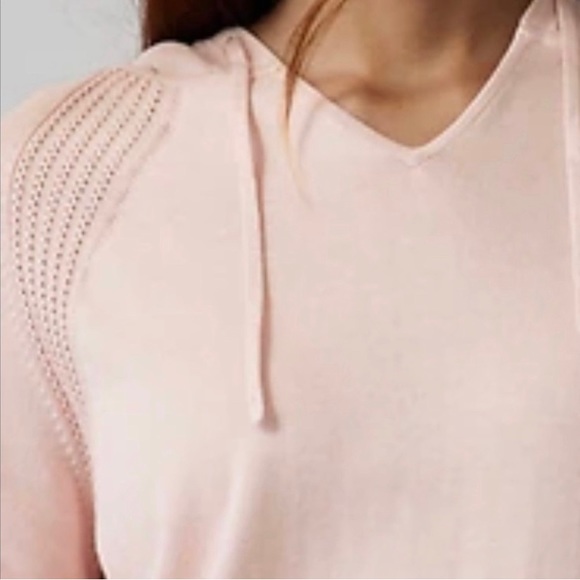 Athleta evergreen sweater in dusty rose - Picture 3 of 4